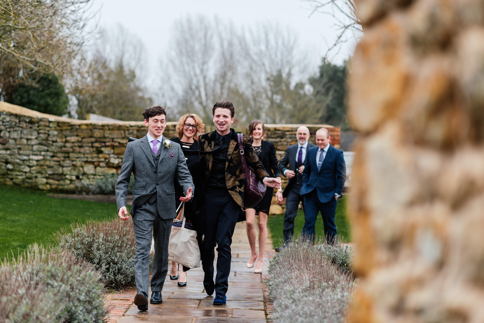 Guests arriving at Dodford Manor