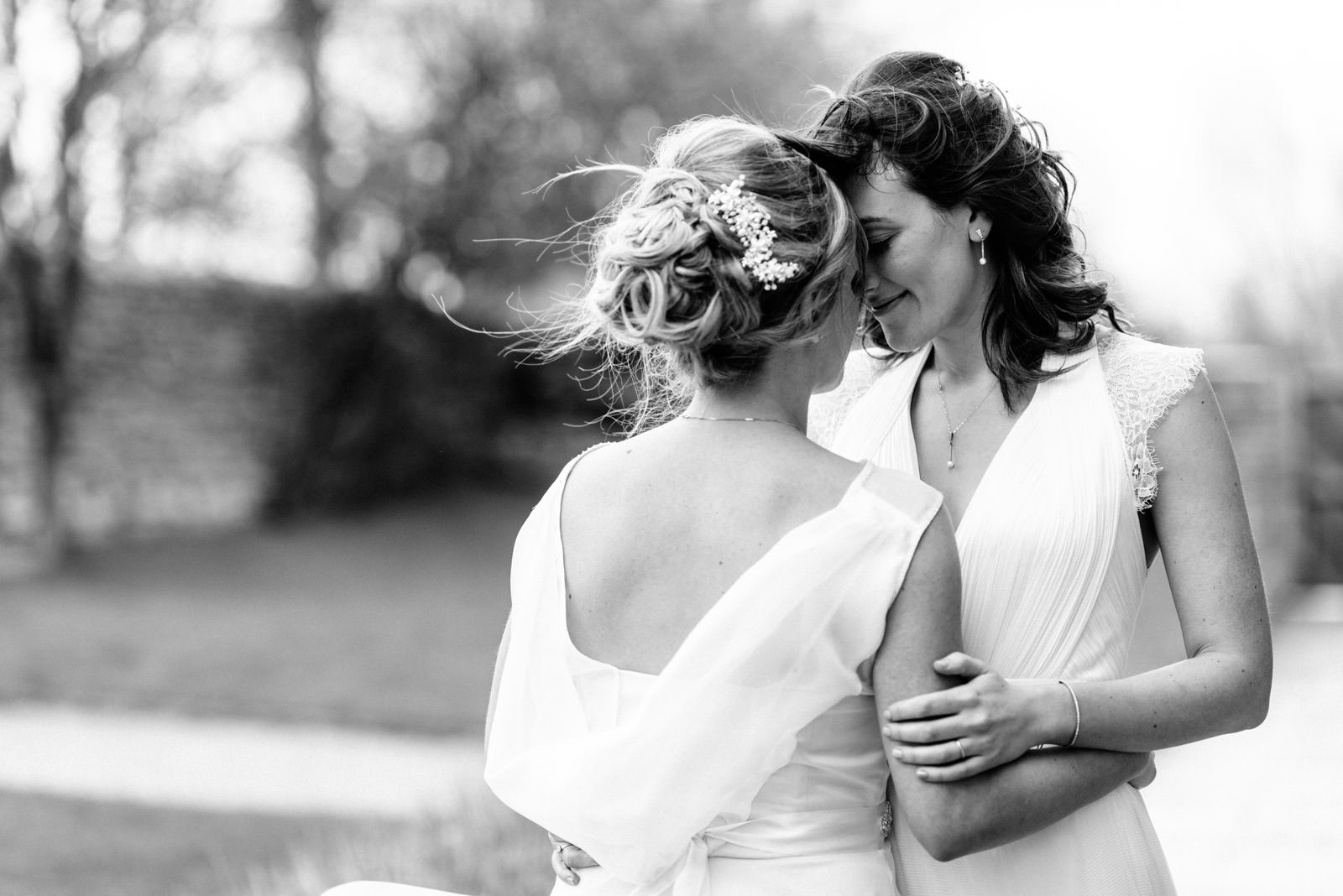 Same sex wedding portrait