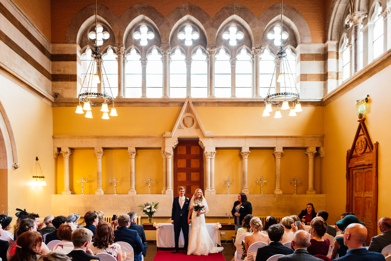 Northampton Guildhall wedding ceremony
