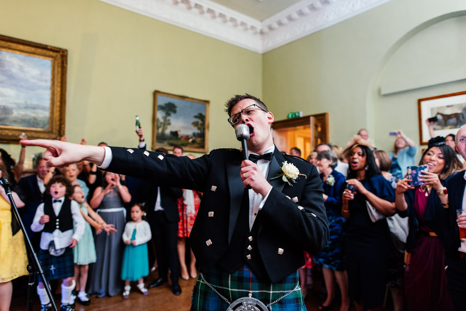 groom singing lip sync battle