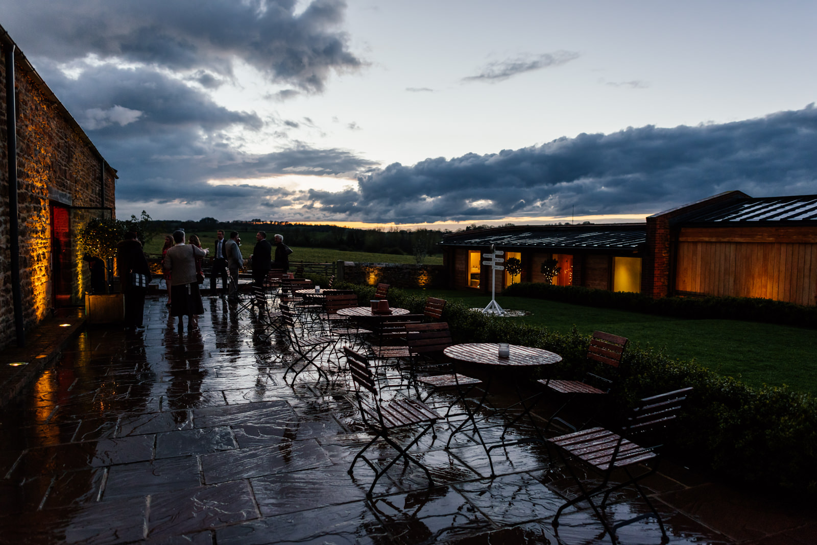 dodford manor evening landscape