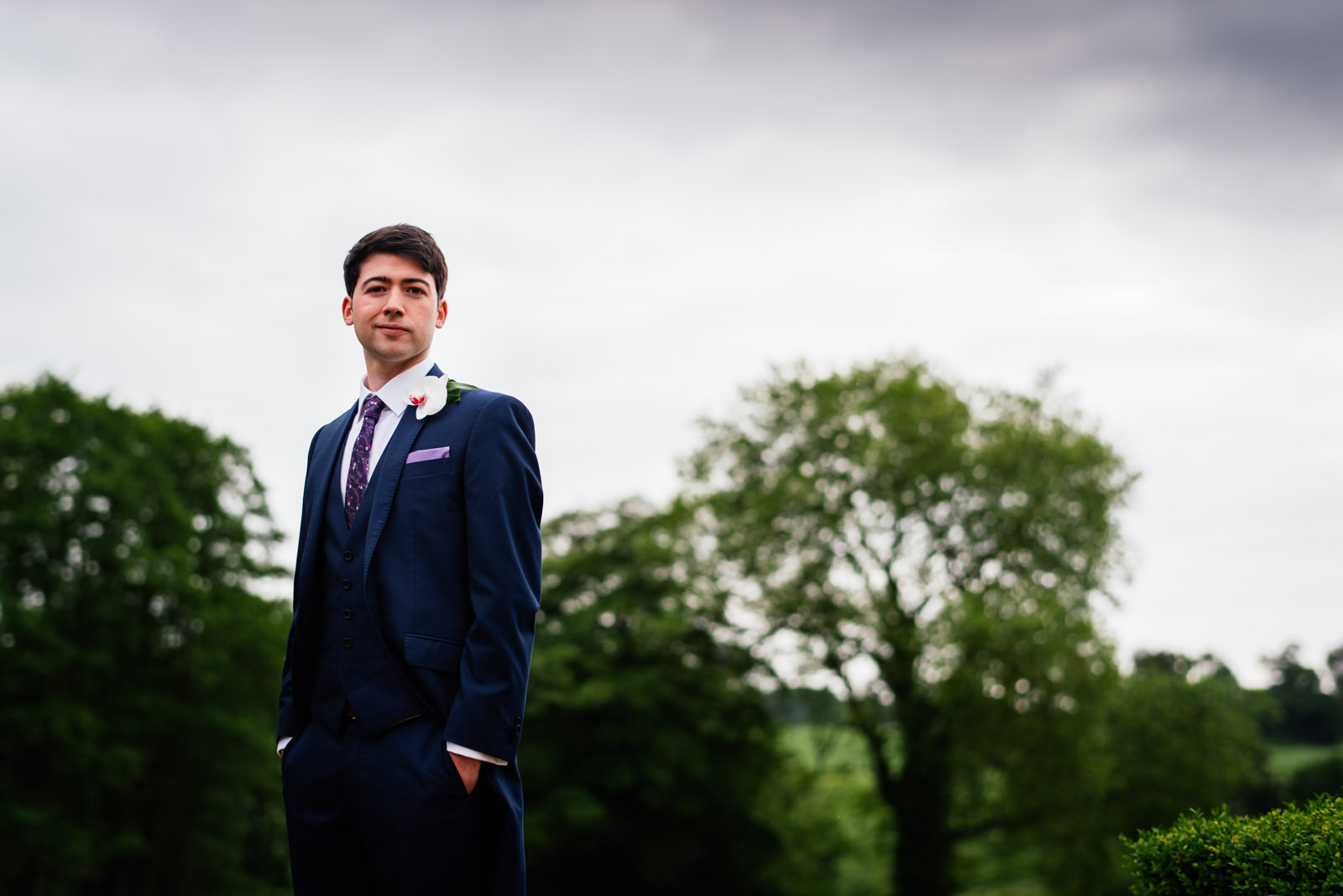 groom portrait