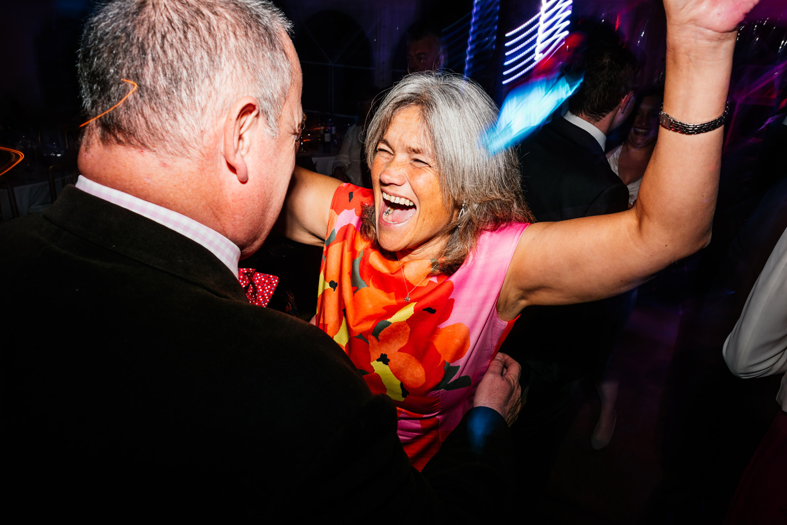 Guests having fun on the dance floor