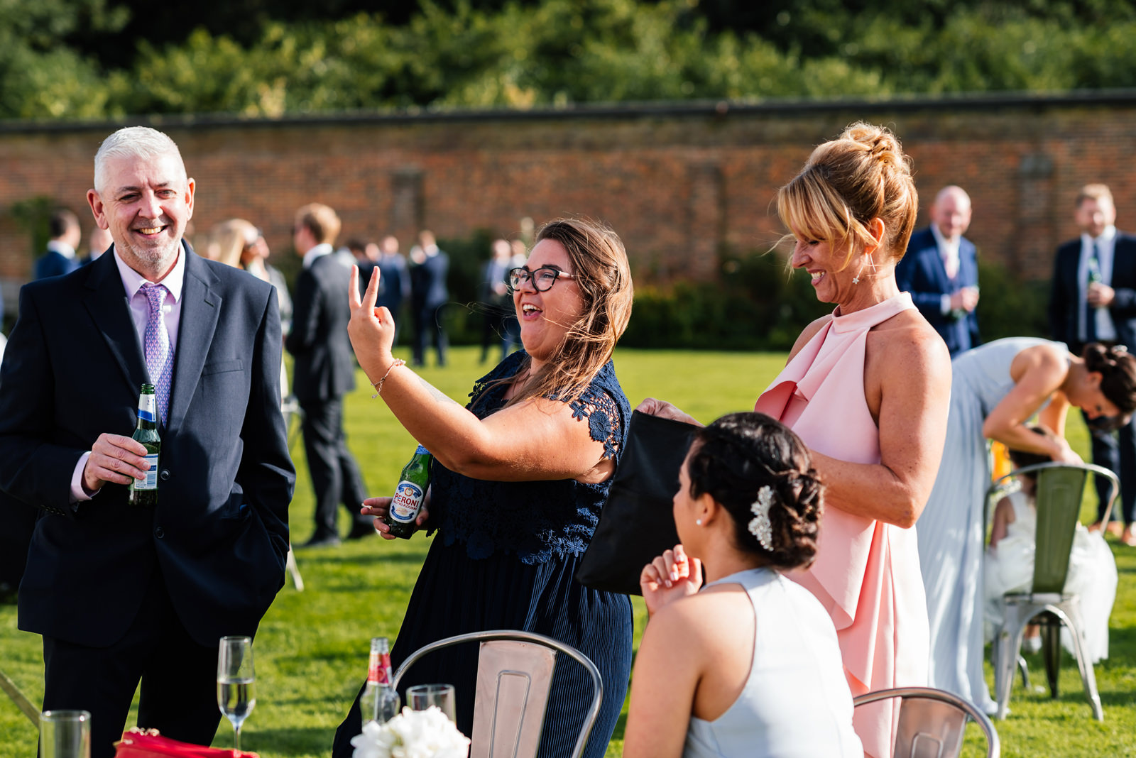 guest swearing at people