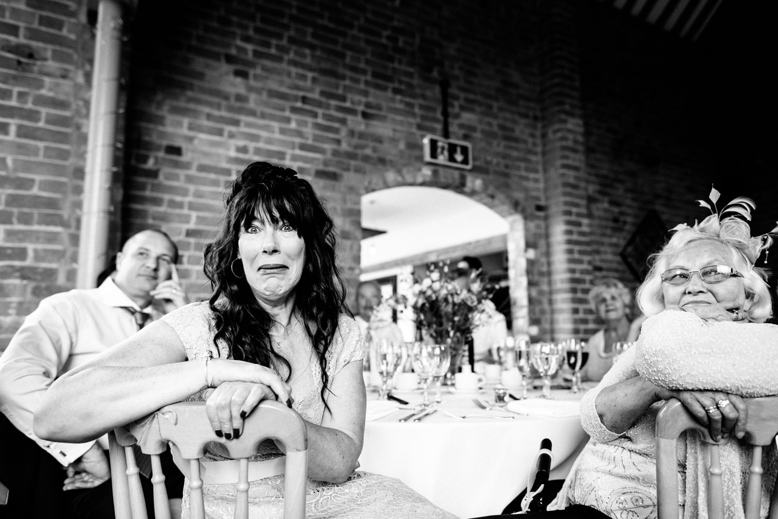 funny face during speeches