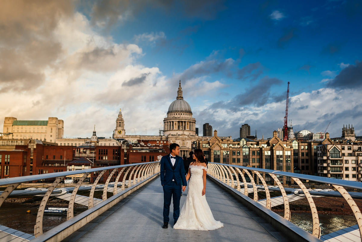 St Paul's Cathedral Wedding Shoot