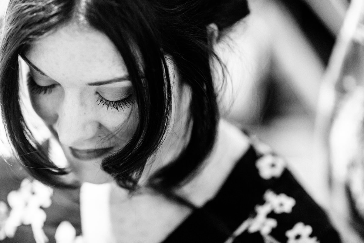 bridal hair