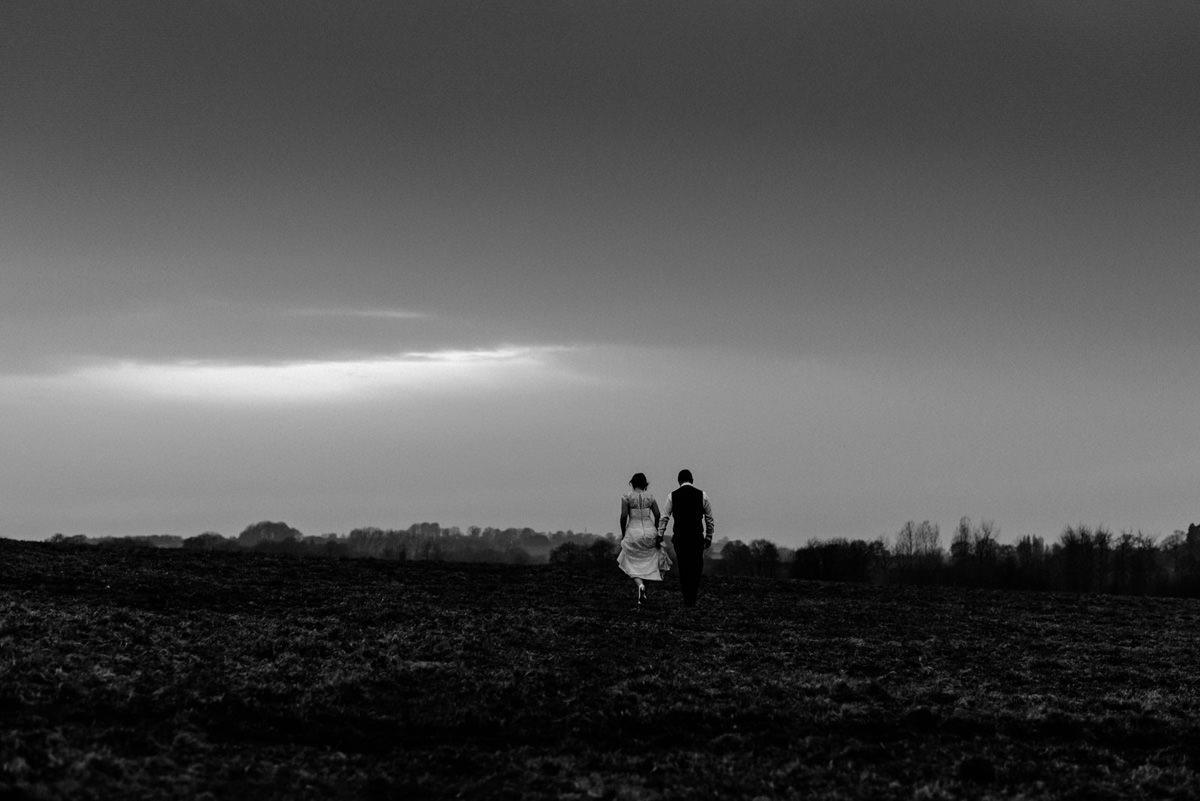 bride and groom portrait at dodford manor