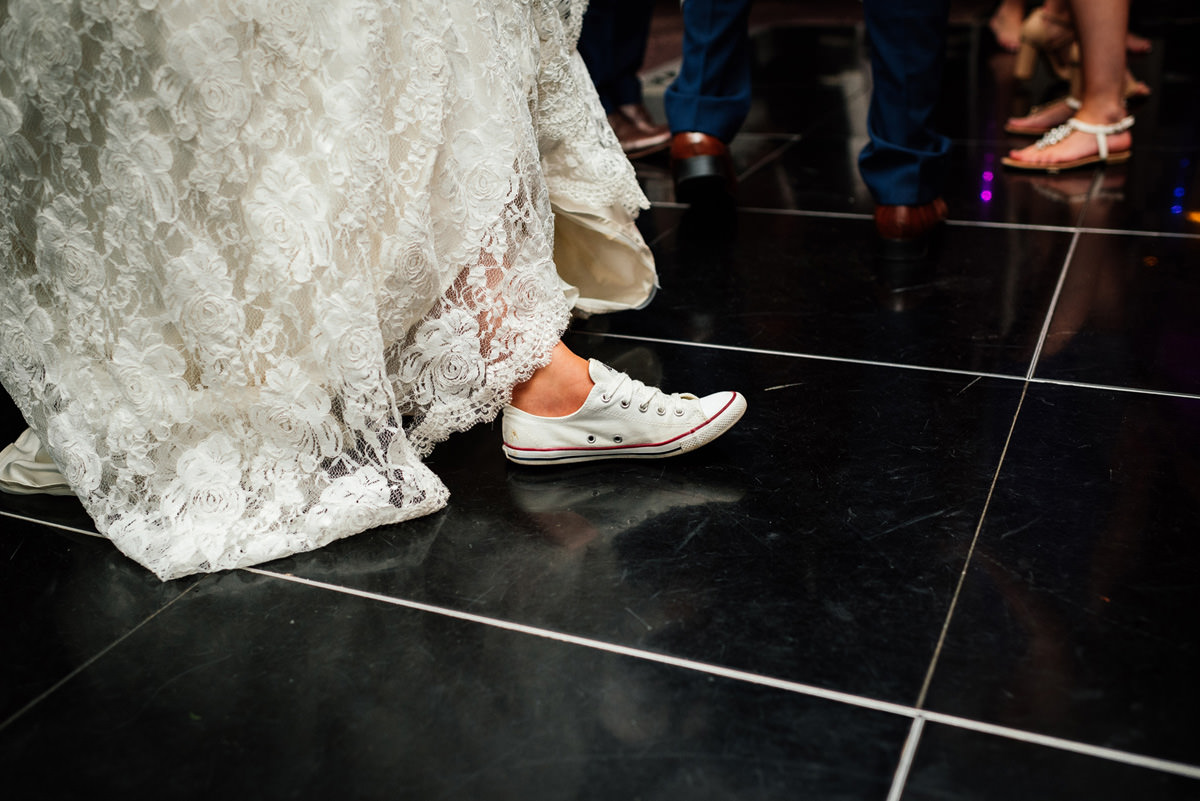 wedding day trainers
