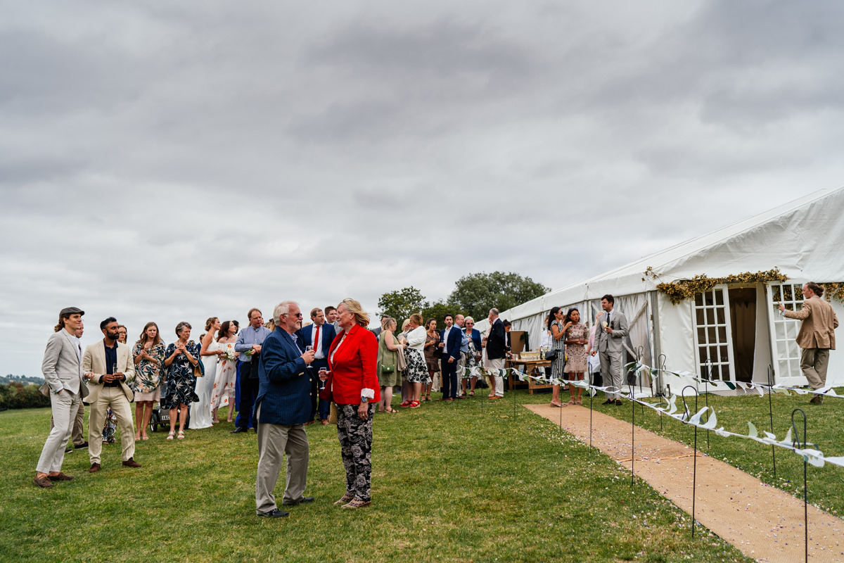 costwold marquee wedding